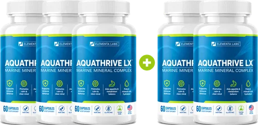 Elementa Labs Aquathrive LX Marine Mineral Complex — 5 bottles